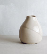 Image 1 of winterwares porcelain bud vase