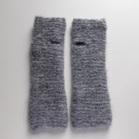 Image 2 of Wrist Worms, Grey Fluff