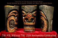 Image 3 of CrazyAL's Tiki #18 "Hibiscus Tiki" Mug Special Edition of 18!!