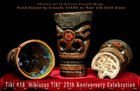 Image 1 of CrazyAL's Tiki #18 "Hibiscus Tiki" Mug Special Edition of 18!!