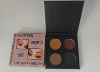 Image 1 of 4 pan brow palette & stencils 