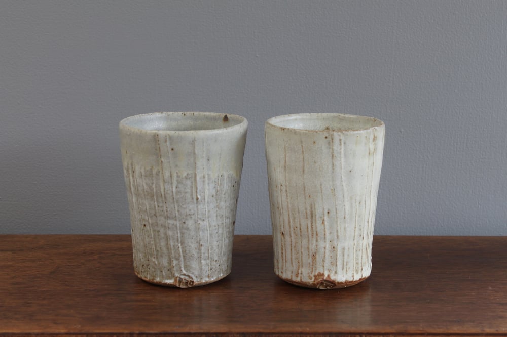 Image of Vertically textured Beakers