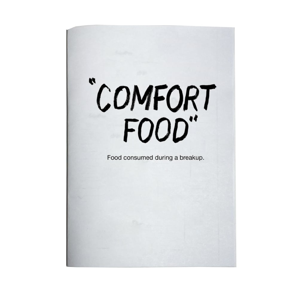 ZINE- "COMFORT FOOD"