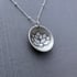 Sterling Silver Lotus Blossom Necklace, light finish Image 2