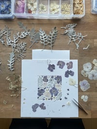 Image 4 of Pressed flower frame "Winter" 