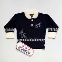 Image 4 of Ensemble patineur 3/6 mois Petit Bateau années 80