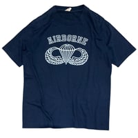 Image 1 of SINGLE STICH AIRBORNE VINTAGE TEE - L