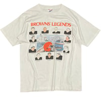 VINTAGE SINGLE STICH BROWNS' LEGENDS TEE - XL