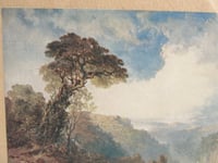 Image 8 of Nature's Realm by E. J. Niemann (b 1813) Antique Art Print, Mountain Wilderness Landscape, Framed 