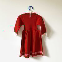 Image 2 of Robe patineuse 12/18 mois Petit Bateau années 80