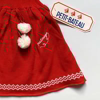 Image 3 of Robe patineuse 12/18 mois Petit Bateau années 80