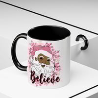 Image 2 of Believe Santa Double-Sided Mug 
