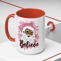Image 3 of Believe Santa Double-Sided Mug 