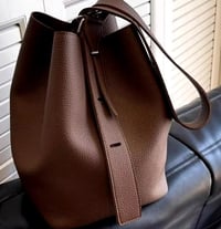 Image 2 of Large Capacity Crossbody Bag coffee color (includes matching purse)