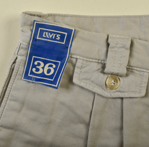 Image of Levi's chino beige hand dyed VINTAGE by HolyHouse