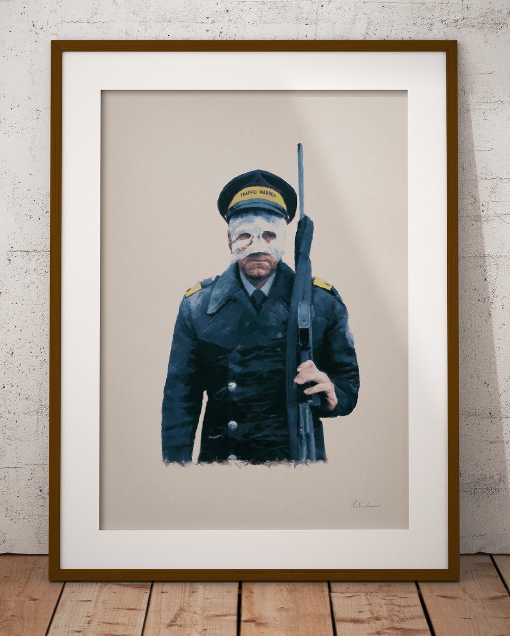 'Threads / Traffic Warden' A4 print