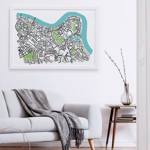 Image of Bermondsey, Rotherhithe & Surrey Quays Type Map
