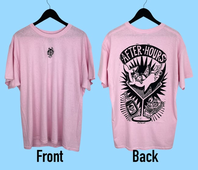 After Hours T-shirt (Pink edition)