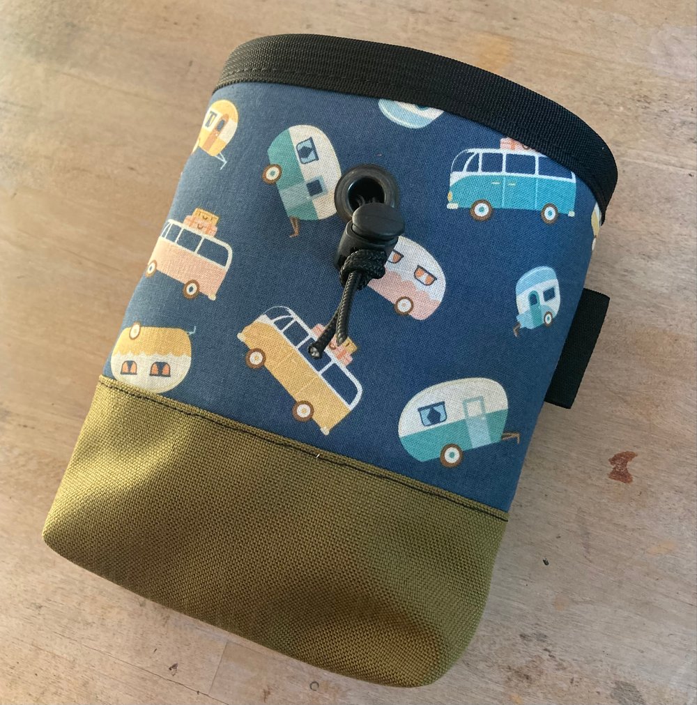 Retro Camper Chalk Bag