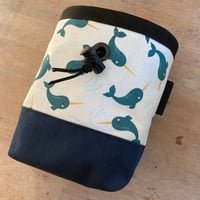 Image 1 of Arctic Narwhal Chalk Bag