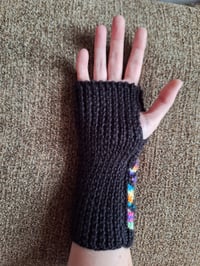 Image 5 of Stained Glass Fingerless Gloves