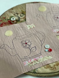 Image 3 of Tea Pot Embroidey Projects 