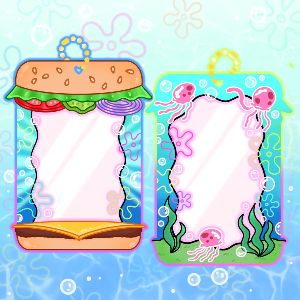 PREORDER: SpongeBob Double Sided Acrylic Photocard Holder