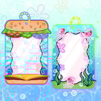 Image 3 of PREORDER: SpongeBob Double Sided Acrylic Photocard Holder