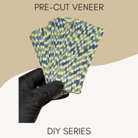 Image of "Pixelwood" Pre-Cut Veneer 5-pack