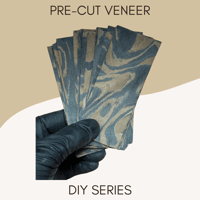 Image of Mocha Swirl Pre-Cut Veneer 10-pack