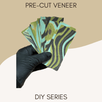 "Luxe" Pre-Cut Veneer 5-pack
