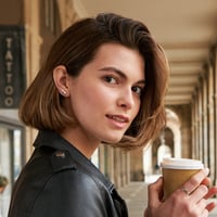 Image 3 of  Jagged Lightning Bolt Ear Climbers - 925 Silver, Gold, Rose Gold