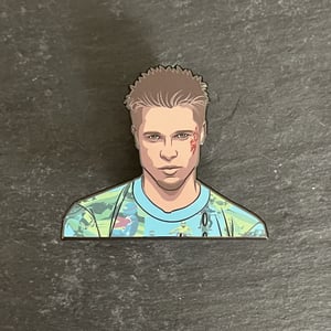 Tyler hard enamel pin badge