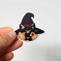 Image 3 of Halloween Cat Sticker