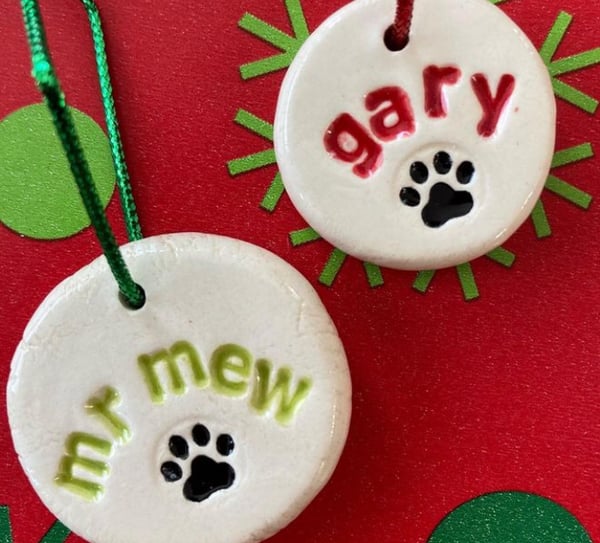 Image of Pet Name Ornament