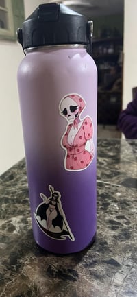 Image 3 of Strawberry Dress Grim Reaper Sticker