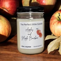 Image 1 of Apple candle 12oz. 