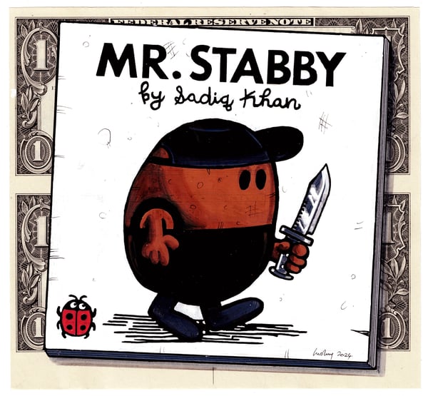 Image of Uncut Dollar Original. Mr. Stabby.