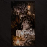 Candle Light ✦ Luster Print ✦ 16x29.6 cm