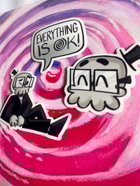 Image 2 of The Everything Is OK Show Sticker BUNDLE! (All 2" x 2")