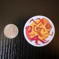 Image 3 of Flimpo Gang Sticker (2" x 2")