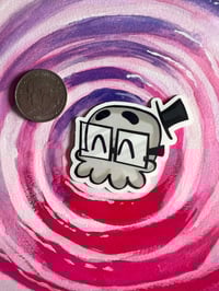 Image 3 of Albert's Head Sticker (2" x 2")