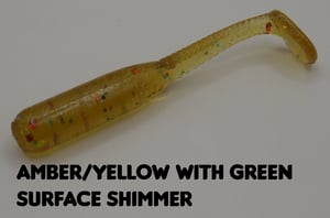 Image of 2" Lil Guy Paddle Tail Minnow (20pk) (Various Colors)