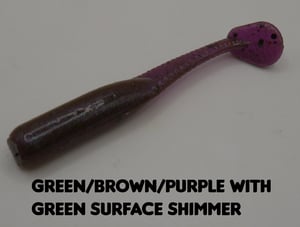 Image of 2" Lil Guy Paddle Tail Minnow (20pk) (Various Colors)