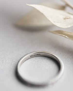 Image of Platinum & rose-cut full eternity 'ad infinitum' ring