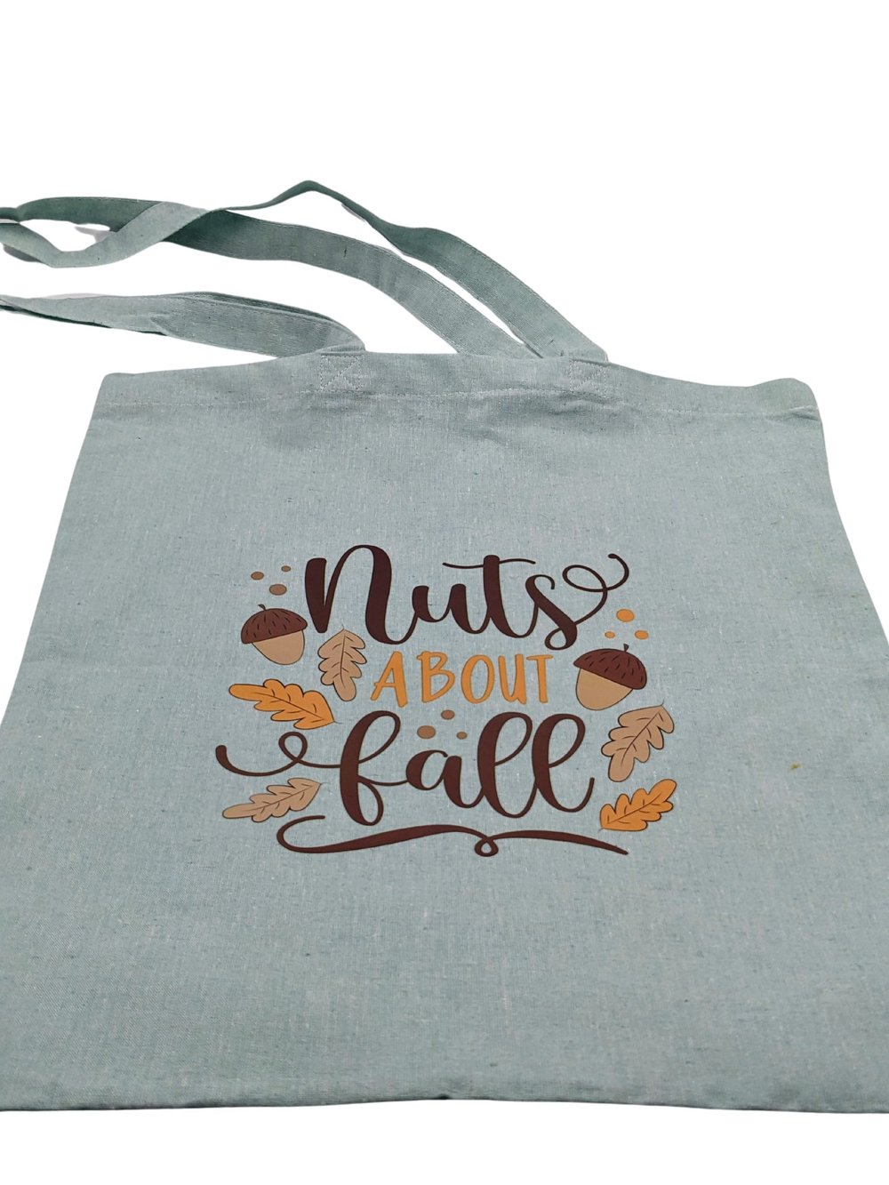 Image of Nuts About Fall Eco-Friendly Tote (dual-sided cute images)