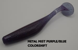Image of 3.8" Paddle Tail Minnow (8pk) (Various Colors)