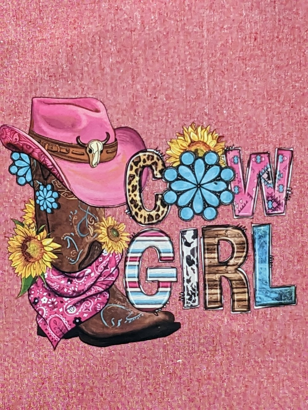 Image of Cow Girl- Blame It All On My Roots Eco-Friendly Tote (dual-sided cute images)