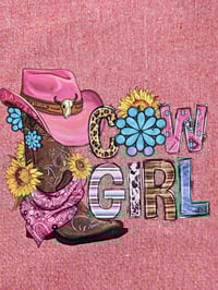 Image 3 of Cow Girl- Blame It All On My Roots Eco-Friendly Tote (dual-sided cute images)
