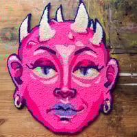 Image 2 of "Adrastea" Tufted Wall Hanging